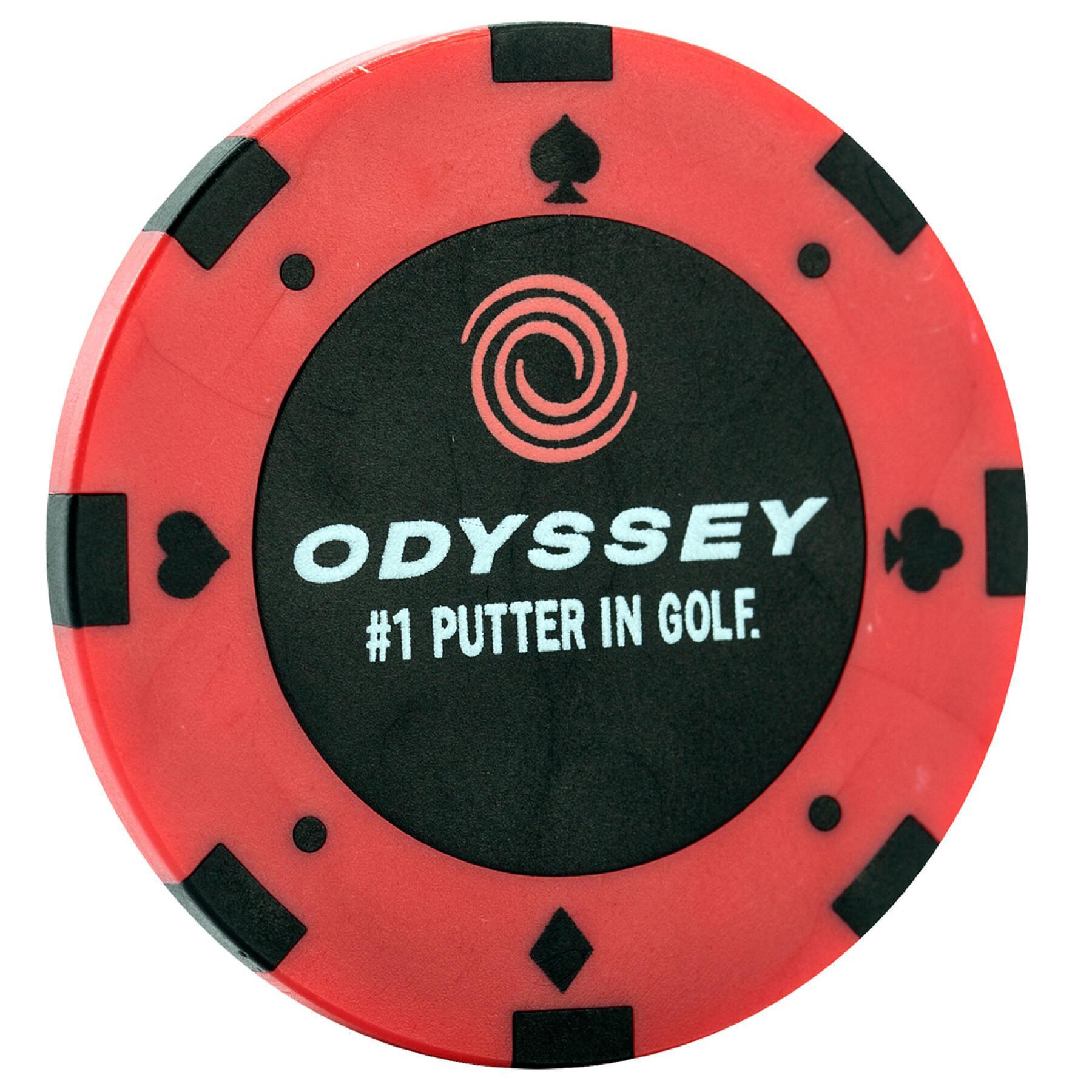 Marcatori di palline da golf Callaway odyssey poker chip