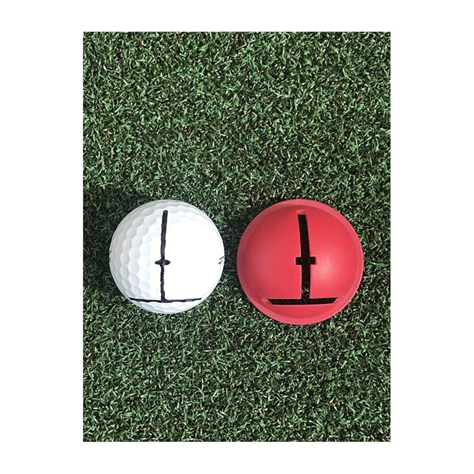 Set di 3 segnalatori di palline da golf EyeLine Golf Eyeline