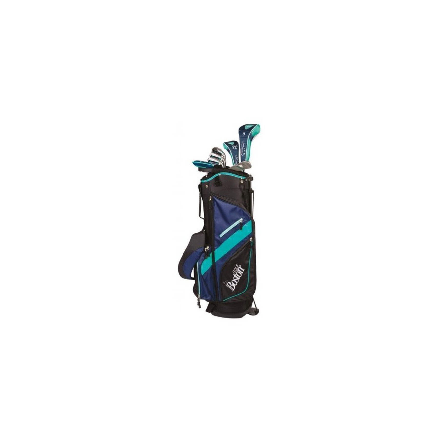 Kit (borsa + 11 mazze) donna destra Boston Golf canberra 8,5" 1/2 serie