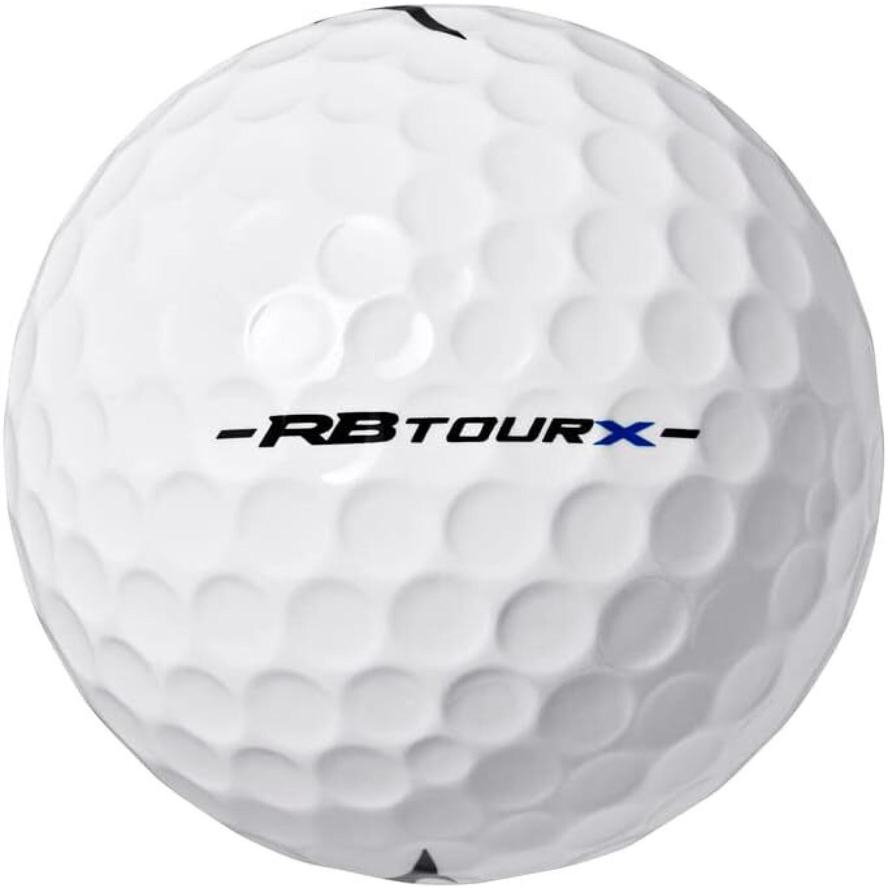 Confezione da 12 palline da golf Mizuno Rb Tour X