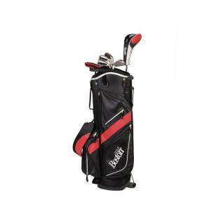 Kit (borsa + 8 mazze) per la mano destra Boston Golf deluxe 8.5" 1/2 série