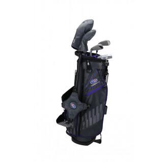 Kit (borsa + 5 mazze) per bambini mancini U.S Kids Golf ultralight us54 2020