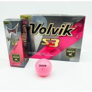 Confezione da 12 palline da golf Volvik DZ S3